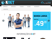 Tablet Screenshot of knetprovedor.com.br